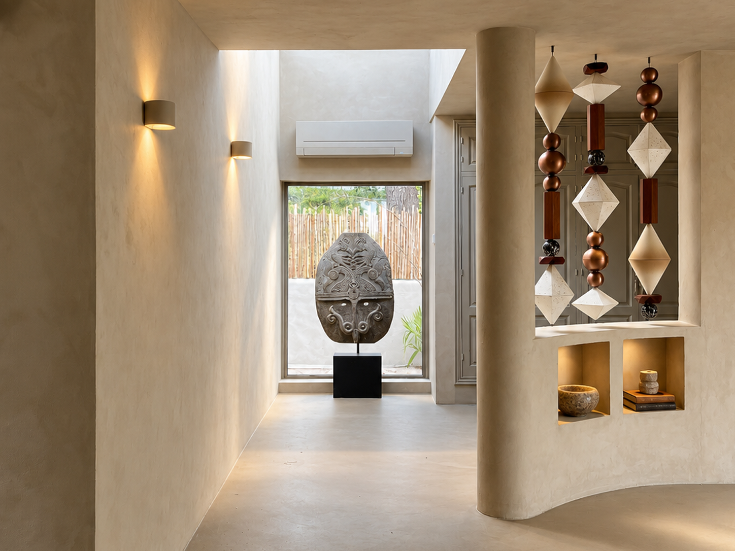 BigBeads-strengen in een interieurproject, foto 1 van 5