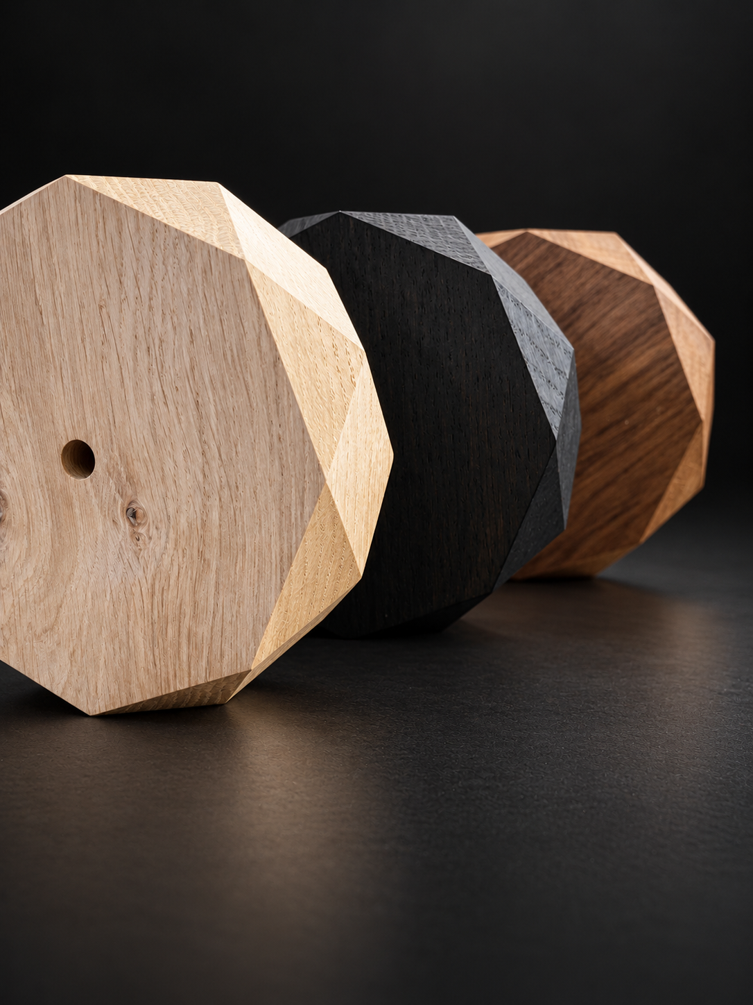 Gebeitst of gelakt hout